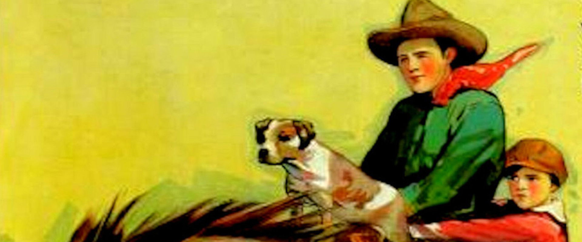 The Cowboy Cop backdrop