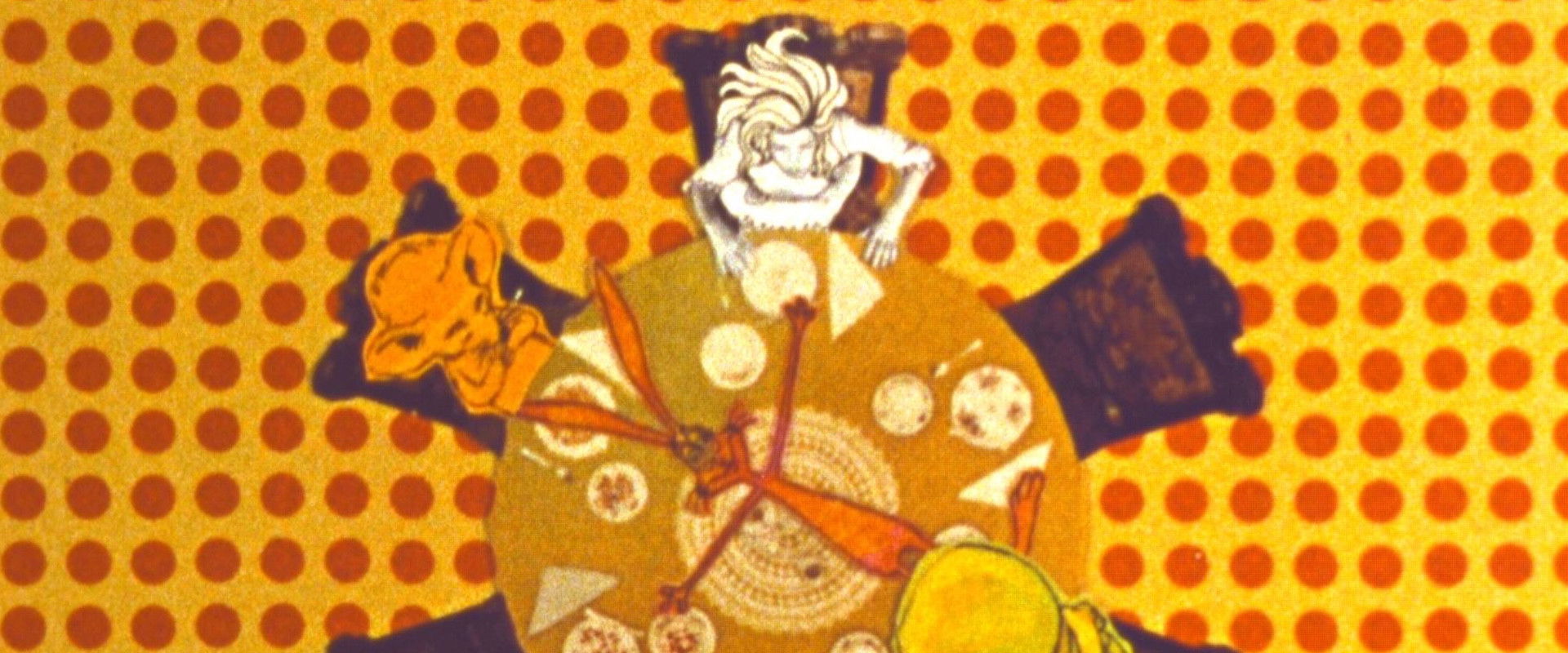 Curious Alice backdrop