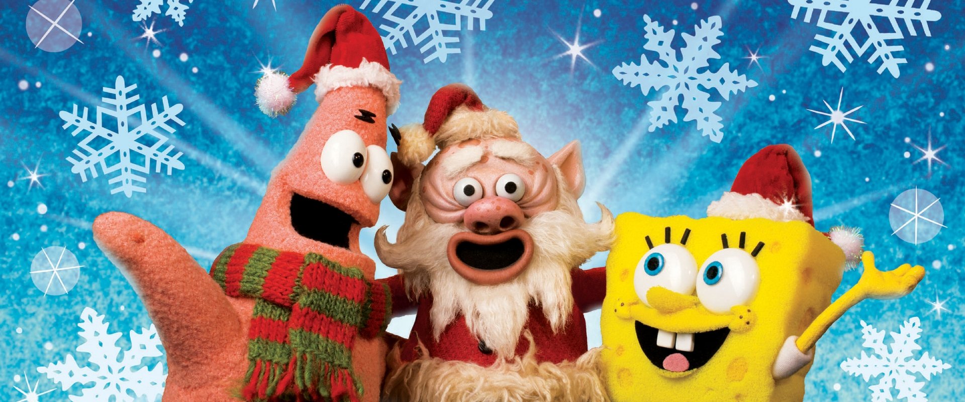 It's a SpongeBob Christmas! backdrop