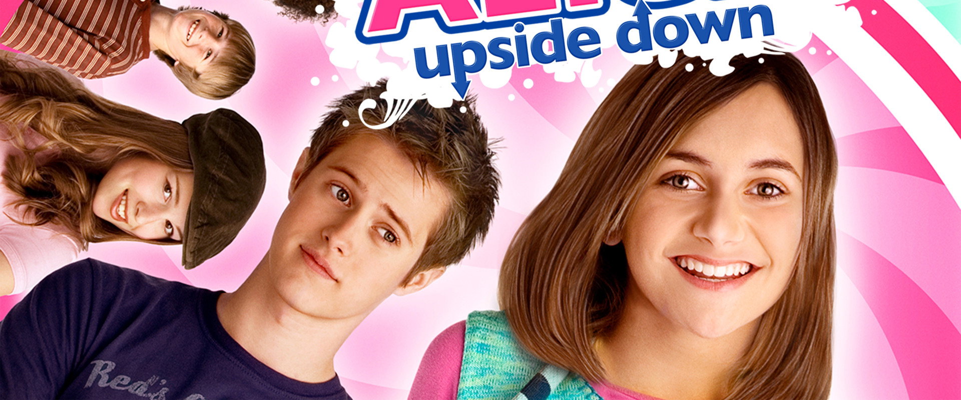 Alice Upside Down backdrop