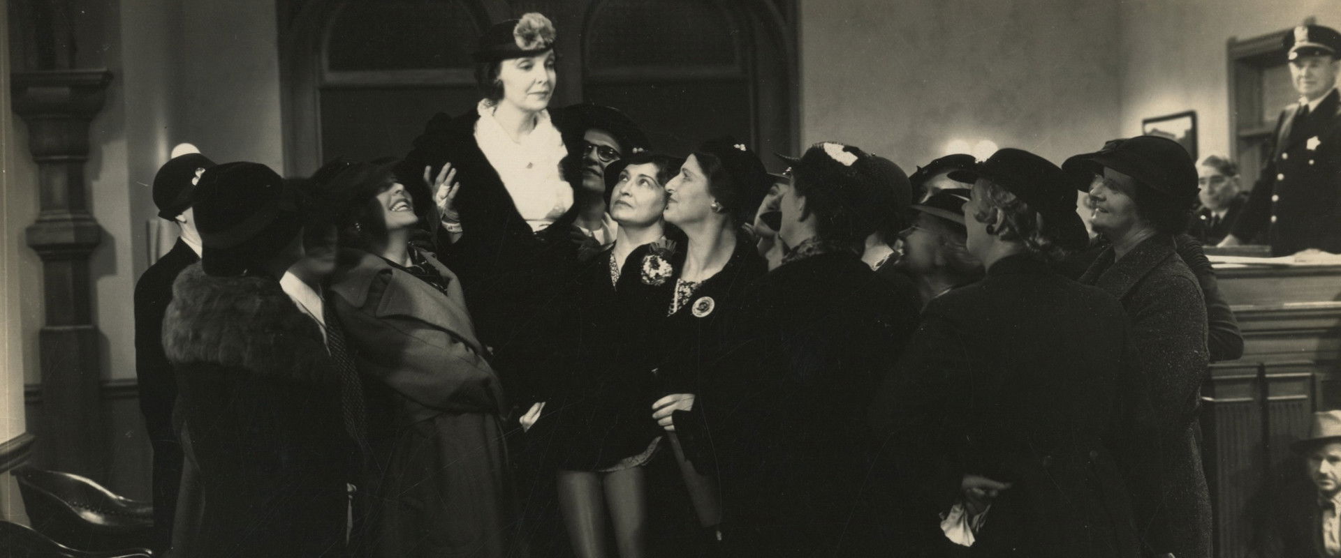 She Gets Her Man backdrop