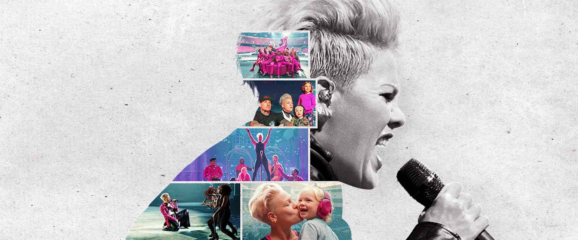 P!nk: All I Know So Far backdrop