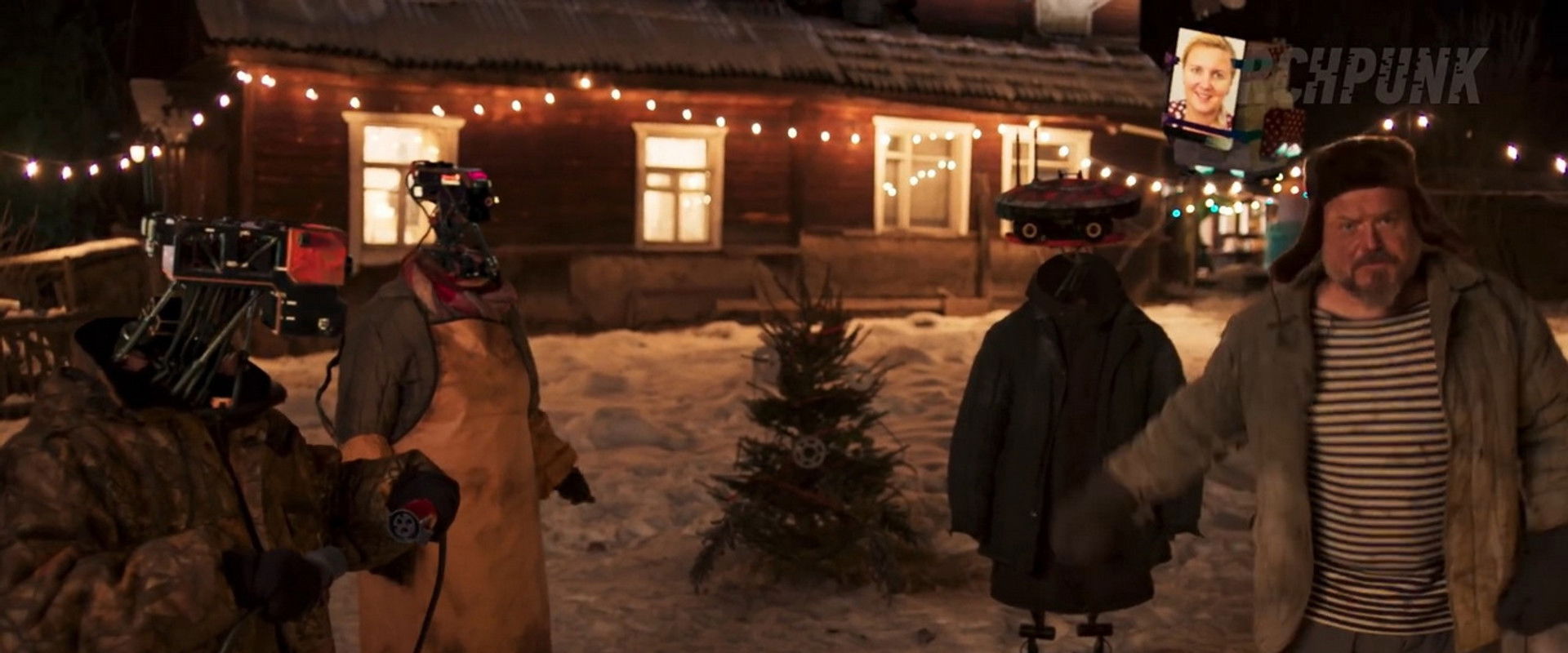 Russian Cyberfarm New Year Special backdrop