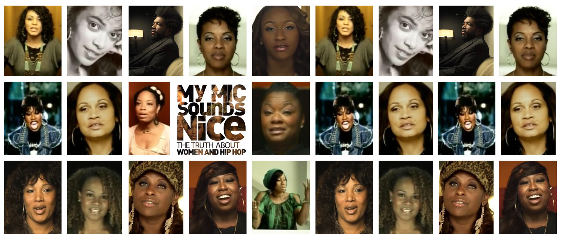 My Mic Sounds Nice: A Truth About Women and Hip Hop backdrop