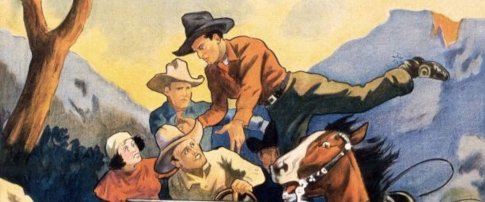 Carrying the Mail backdrop