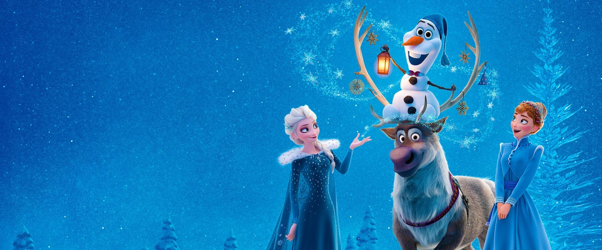 Olaf's Frozen Adventure backdrop