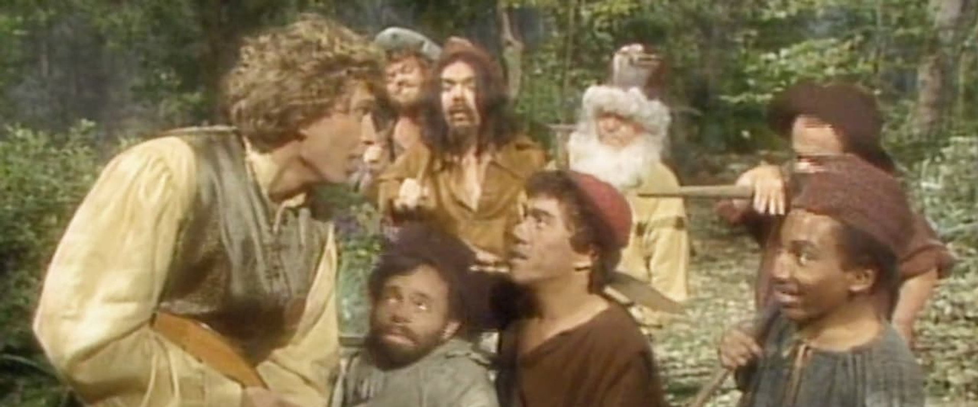 Snow White and the Seven Dwarfs backdrop