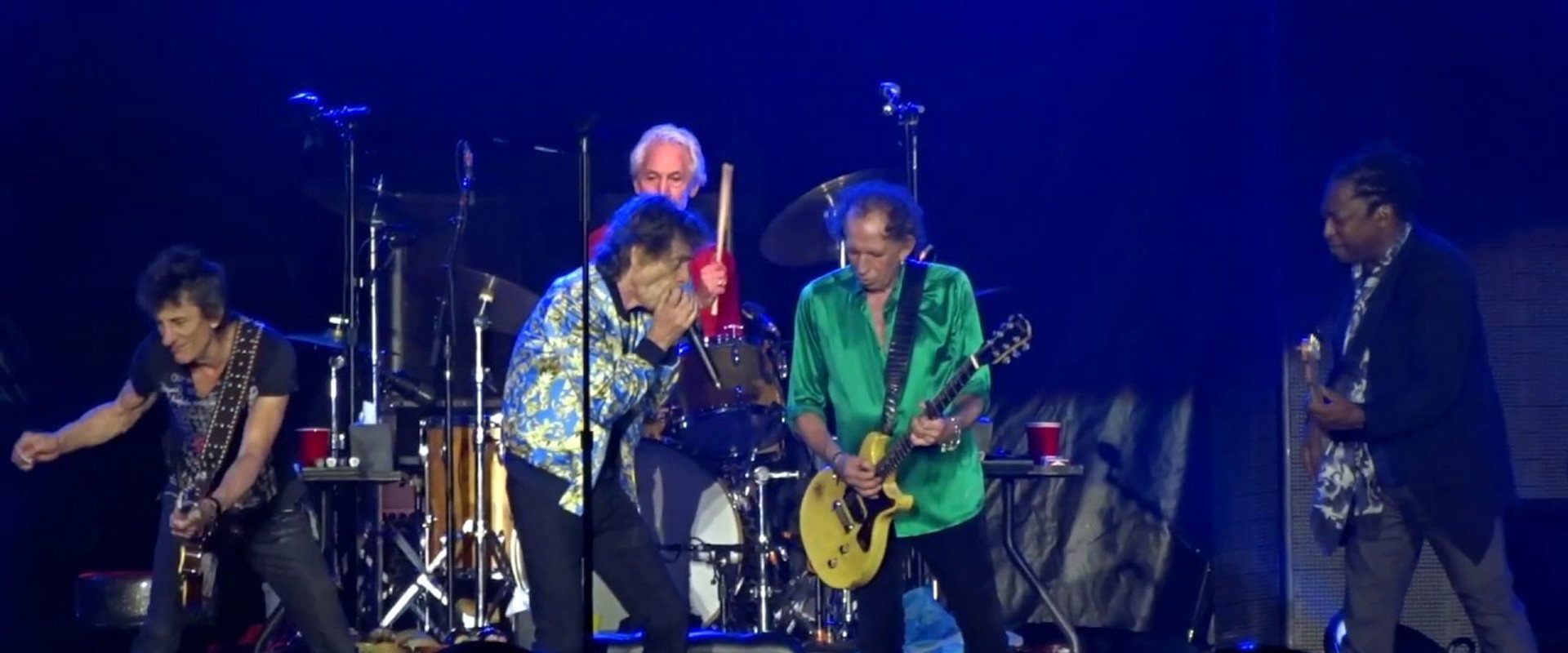 The Rolling Stones: Stripped backdrop