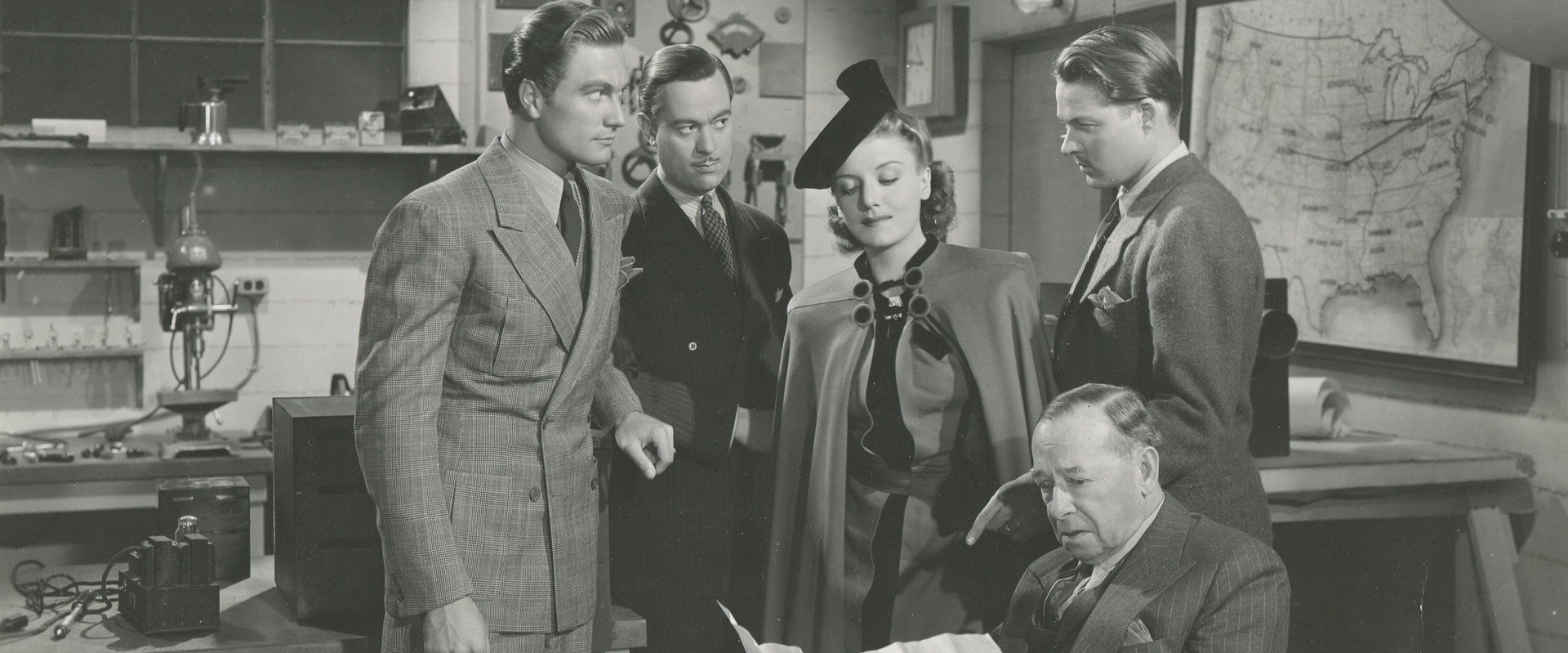 Television Spy backdrop