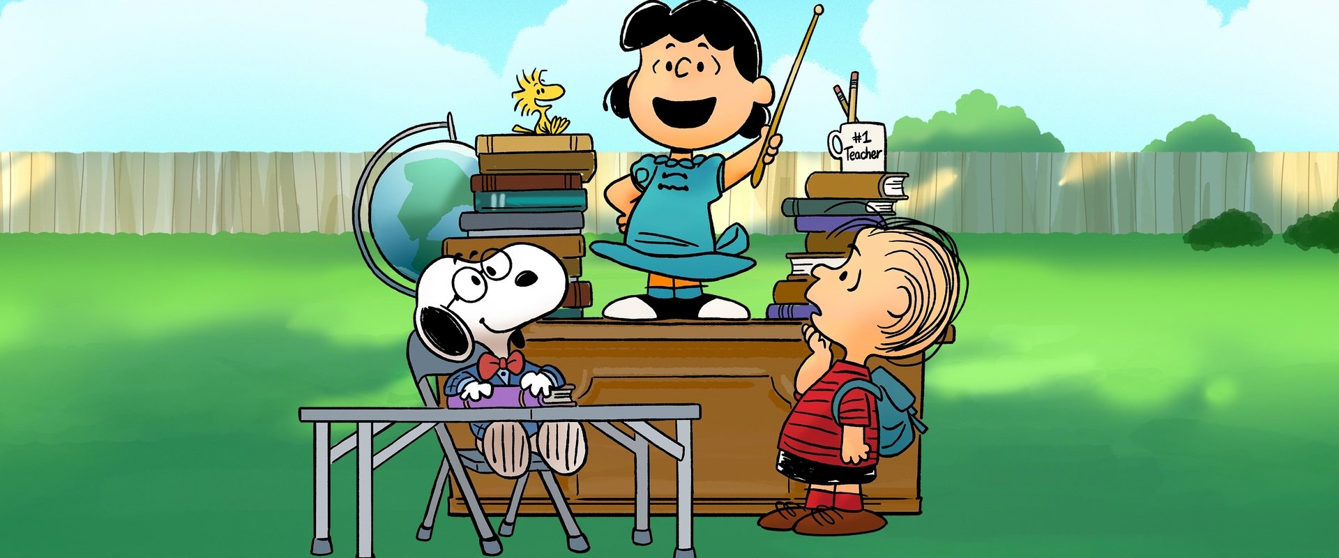 Snoopy Presents: Lucy's School backdrop