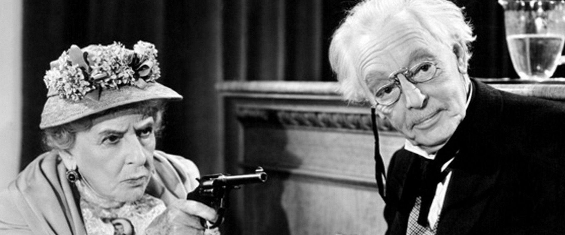 Granny Get Your Gun backdrop