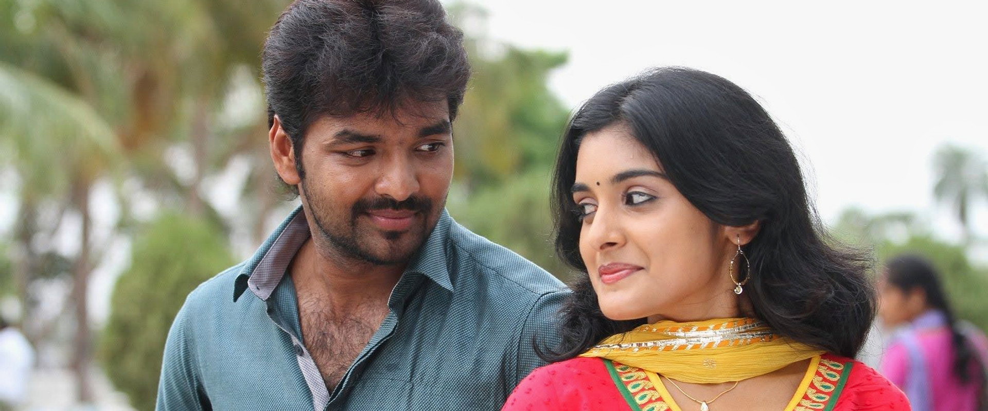 Naveena Saraswathi Sabatham backdrop