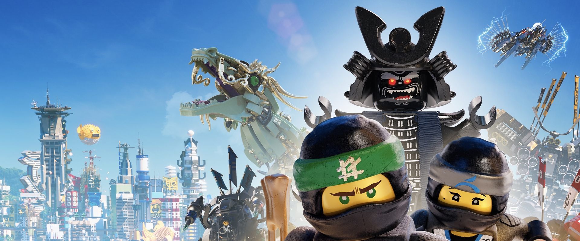 The Lego Ninjago Movie backdrop