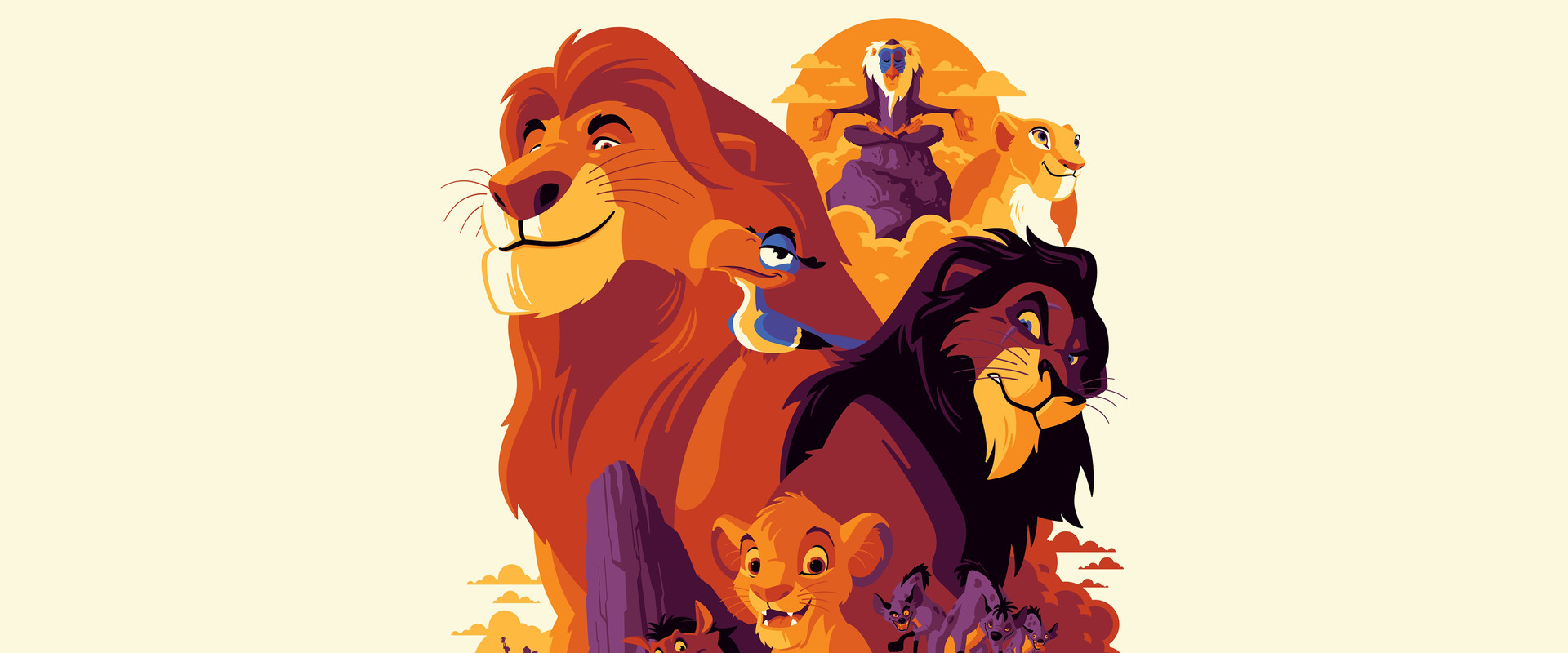 The Lion King backdrop