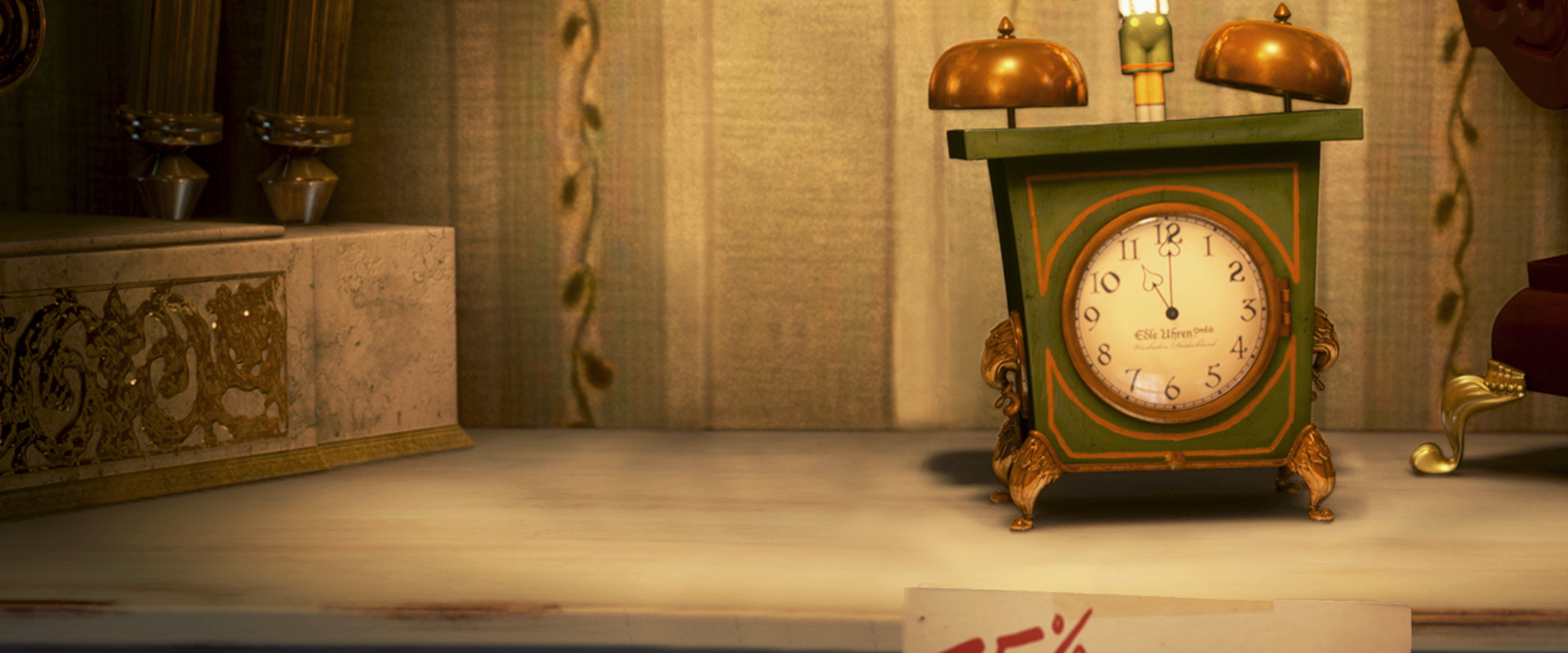 Tick Tock Tale backdrop