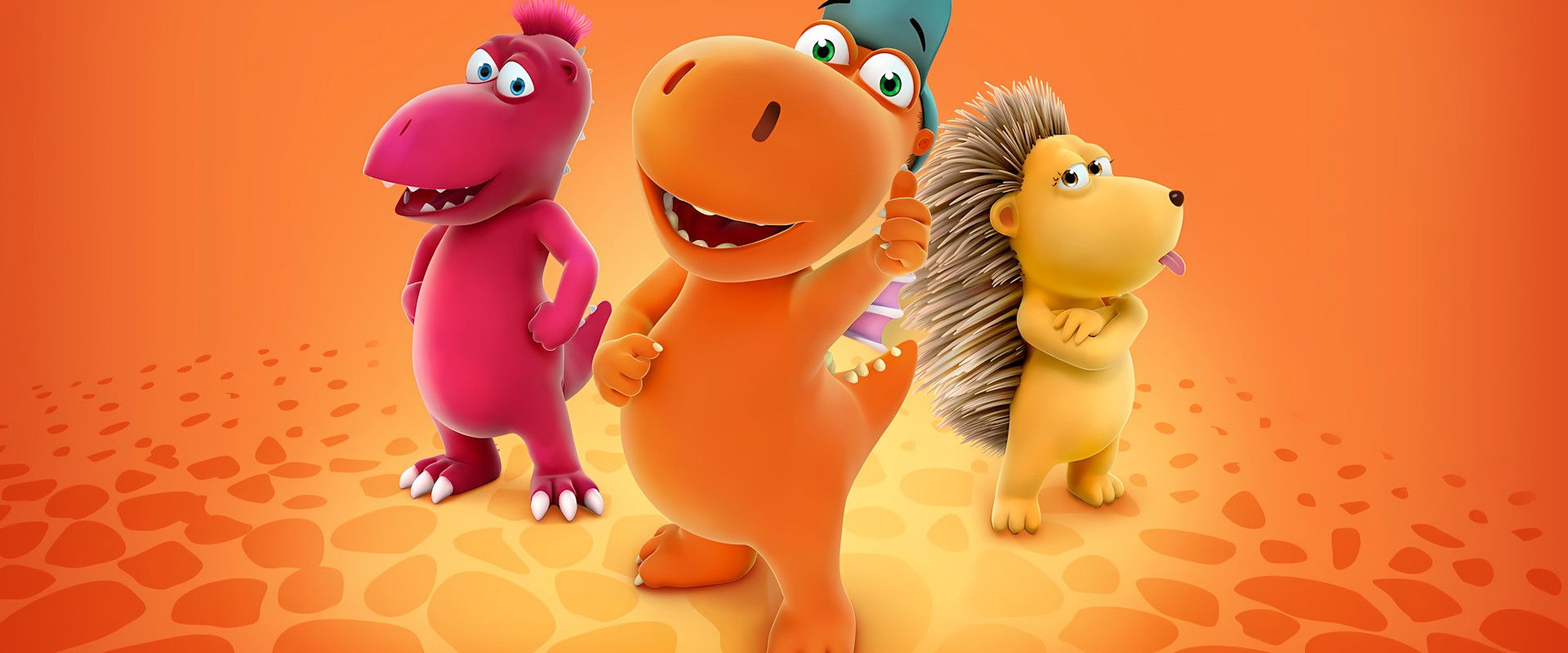 Coconut the Dragon backdrop