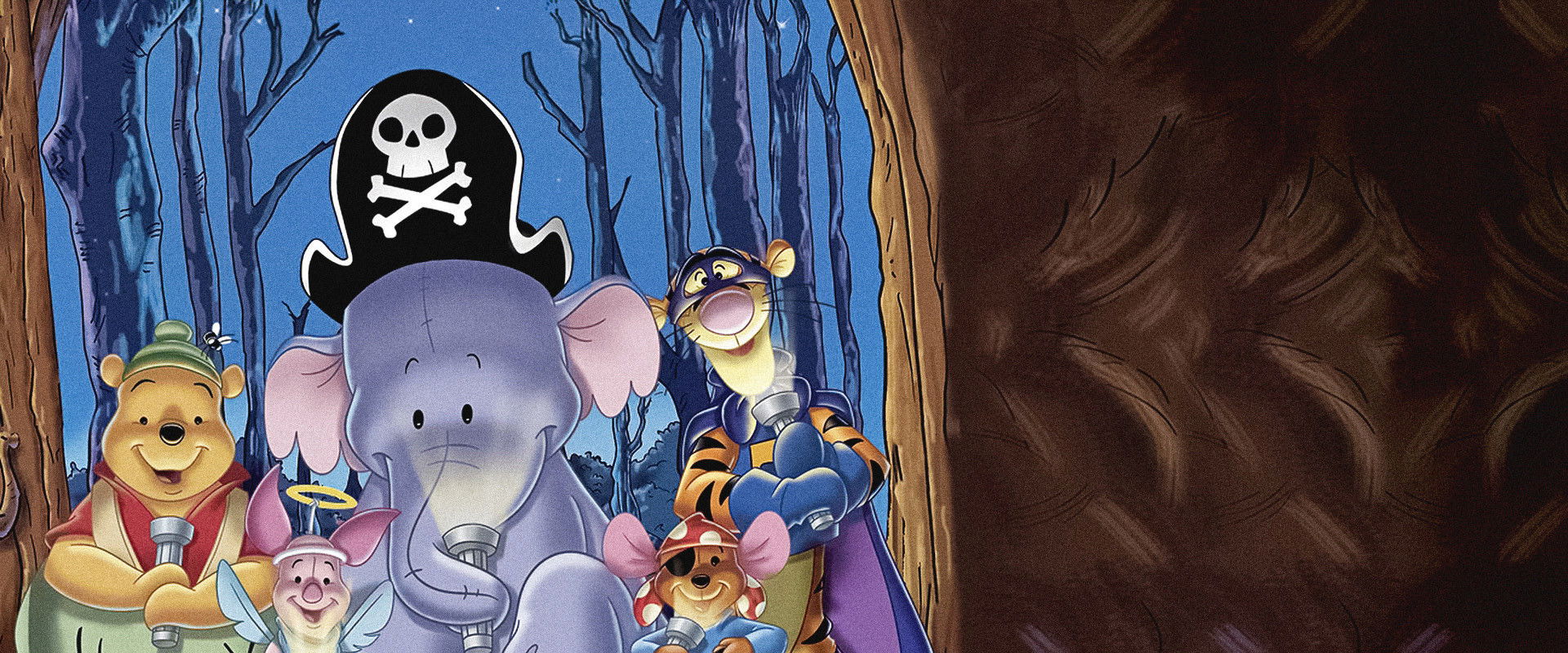 Pooh's Heffalump Halloween Movie backdrop