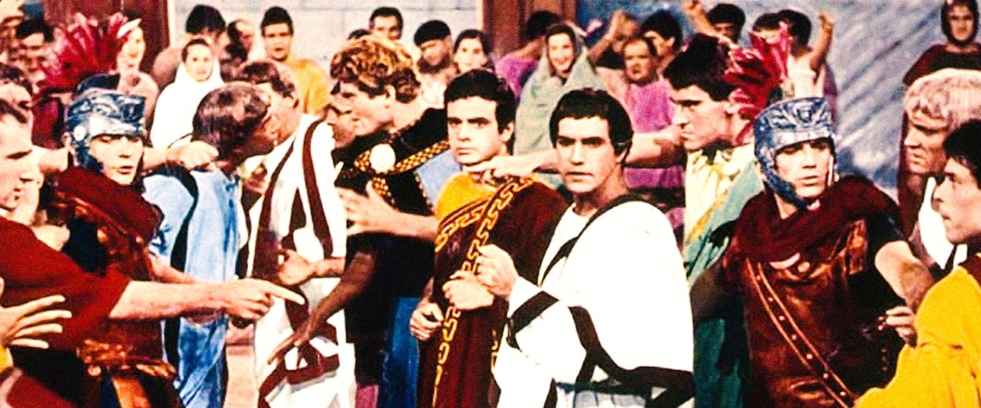 Caesar Against the Pirates backdrop