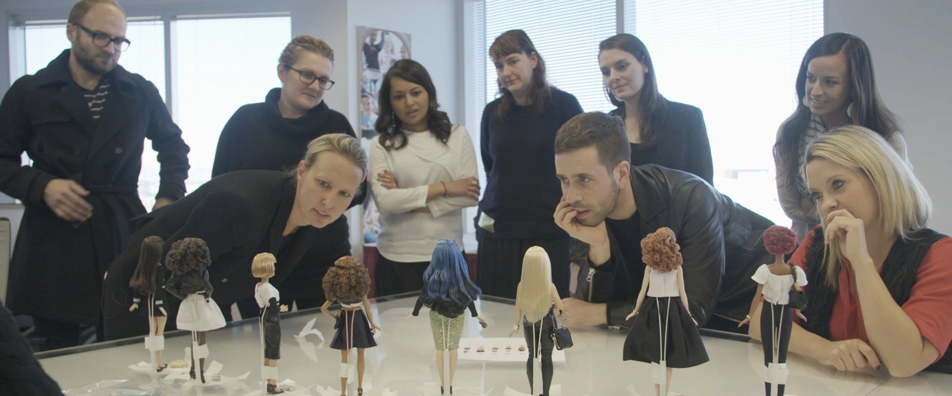 Tiny Shoulders: Rethinking Barbie backdrop