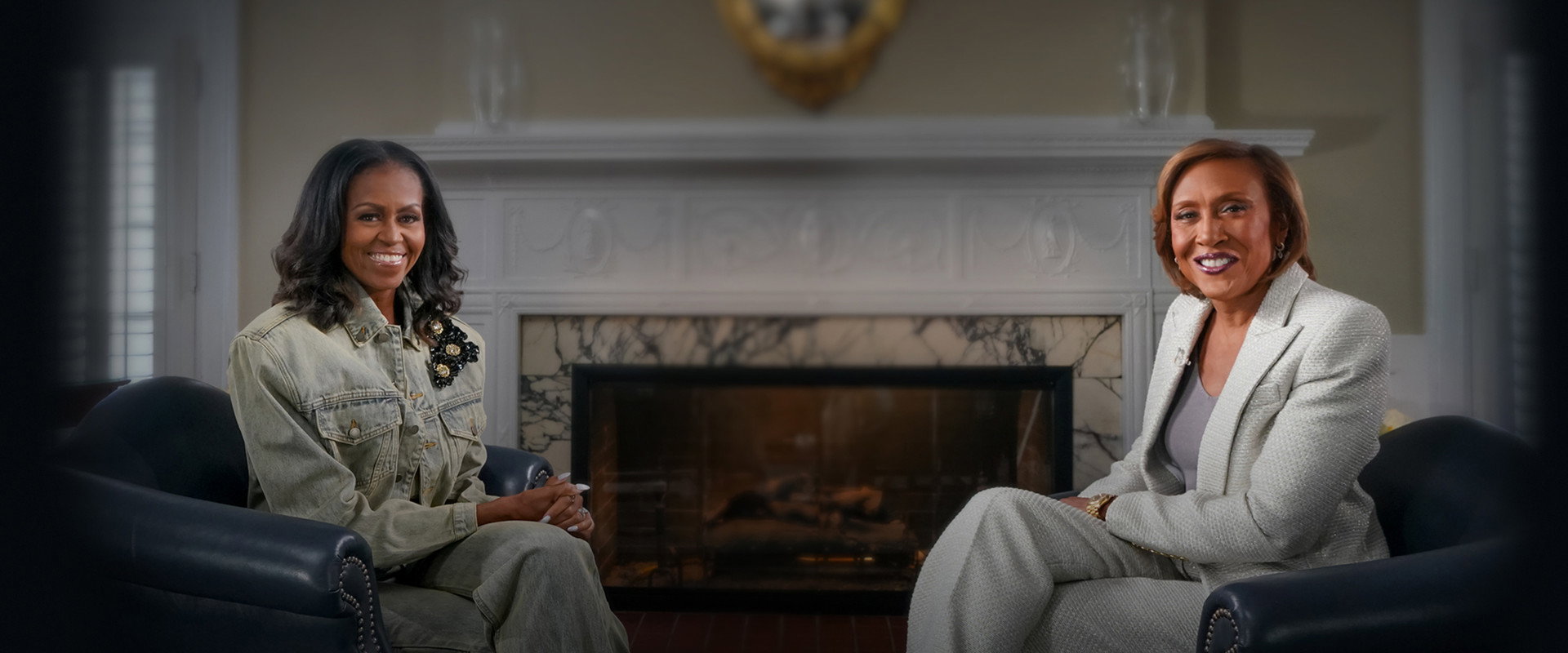 Michelle Obama: The Style, The Power, The Look – A Conversation with Robin Roberts backdrop