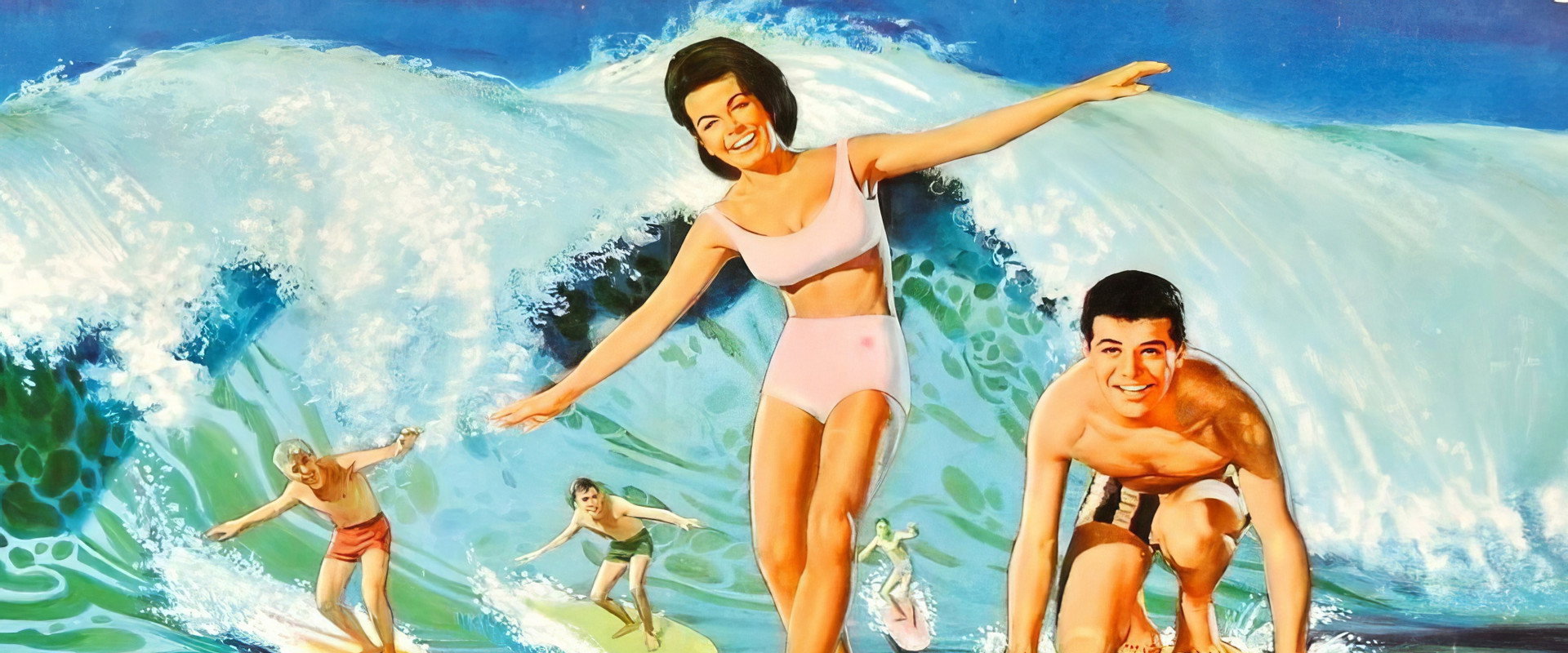 Beach Party backdrop