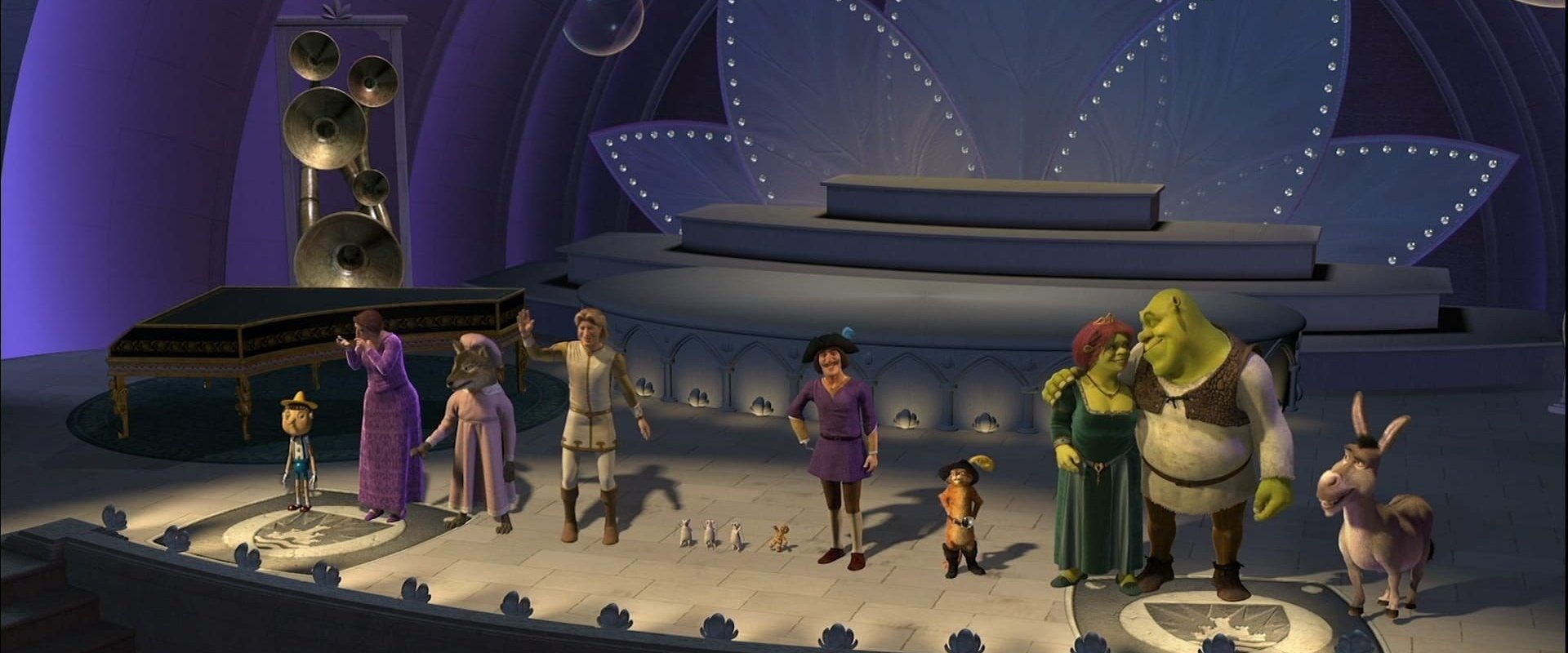 Far Far Away Idol backdrop