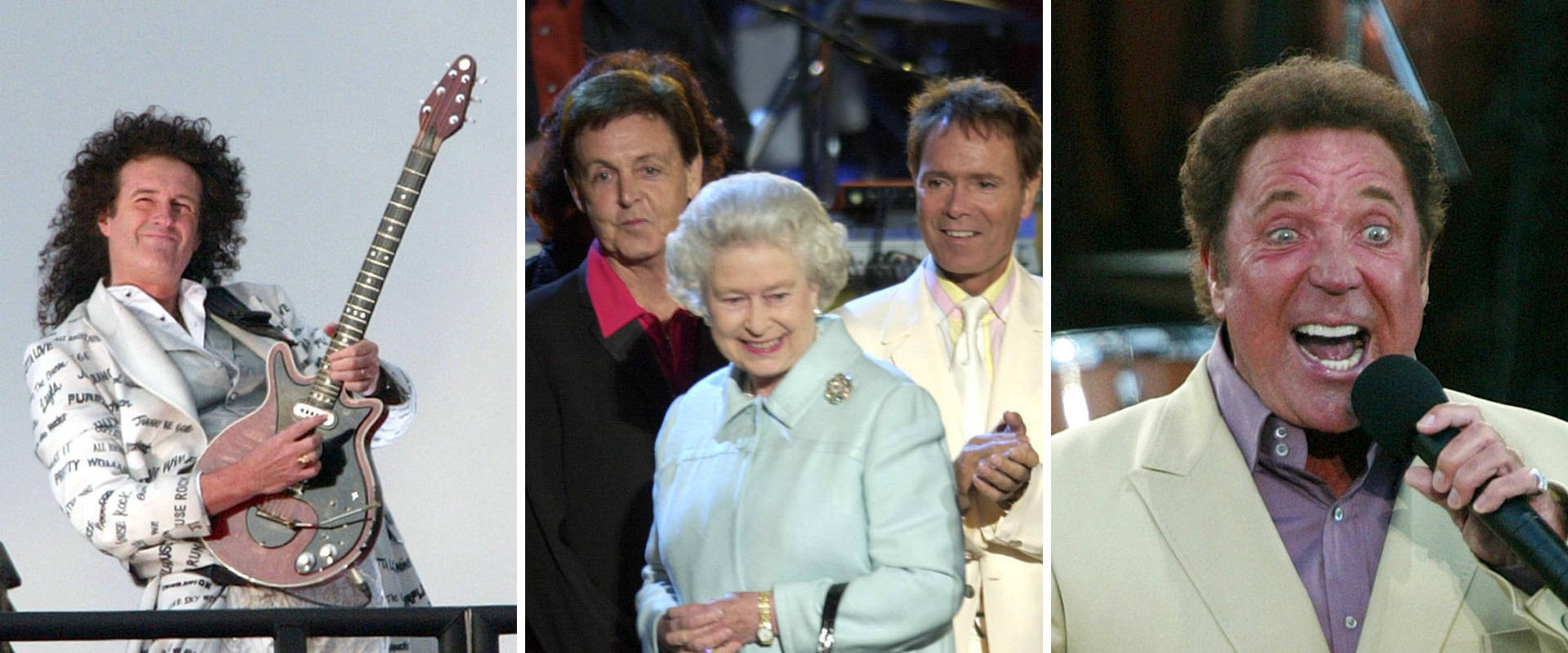 Party at the Palace: The Queen's Concerts, Buckingham Palace backdrop