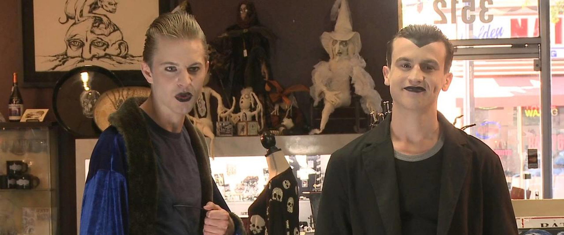 My Stepbrother Is a Vampire!?! backdrop