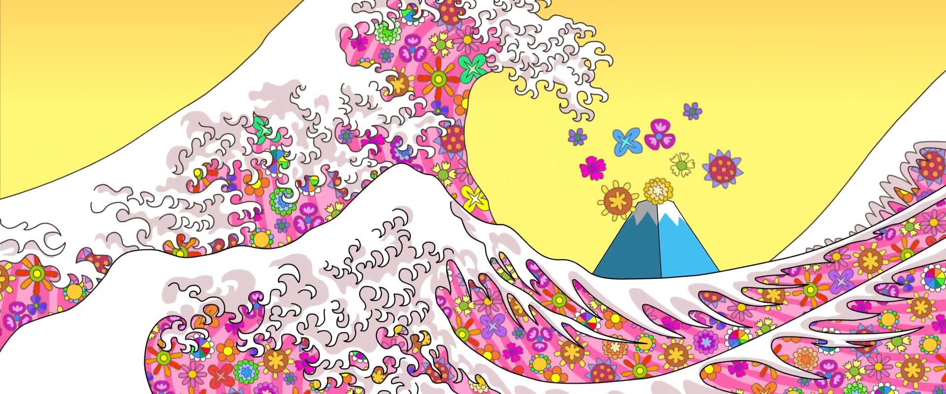 Psychedelic Afternoon backdrop