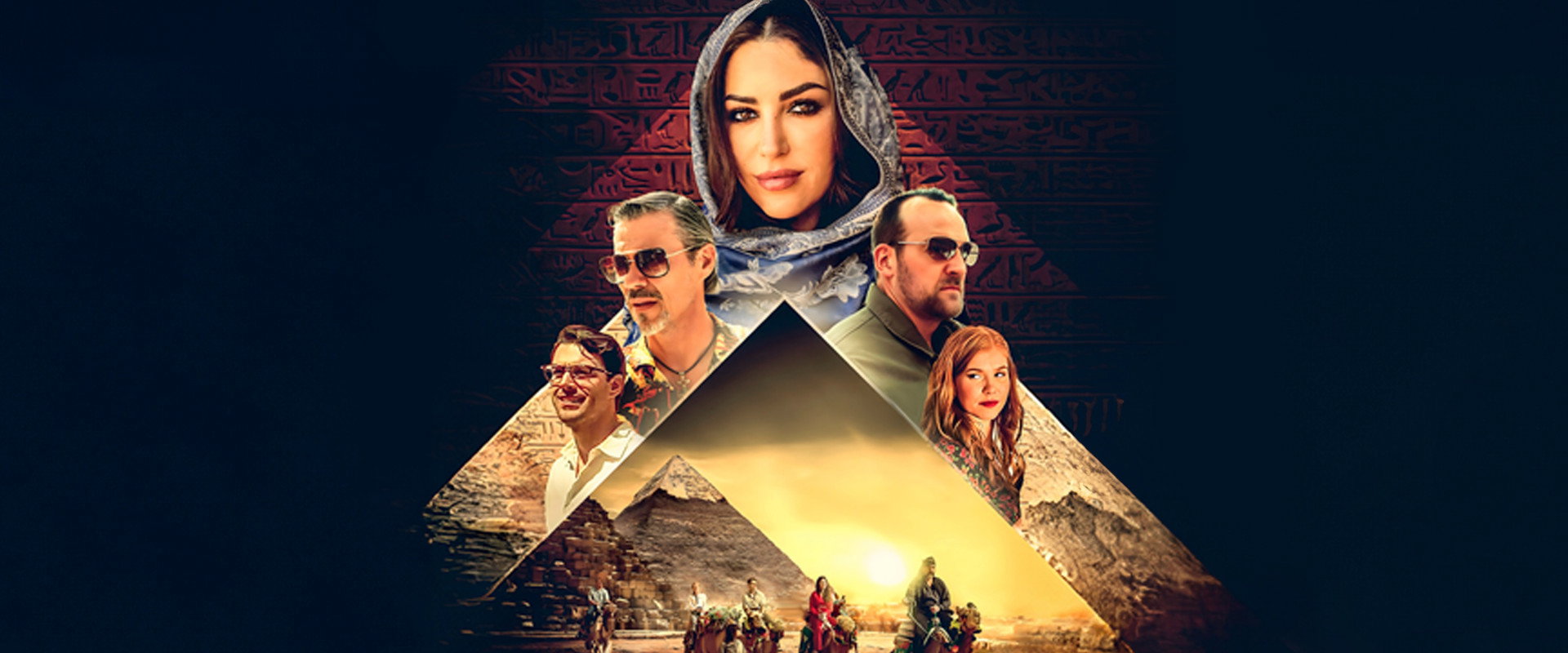 An Egypt Affair backdrop