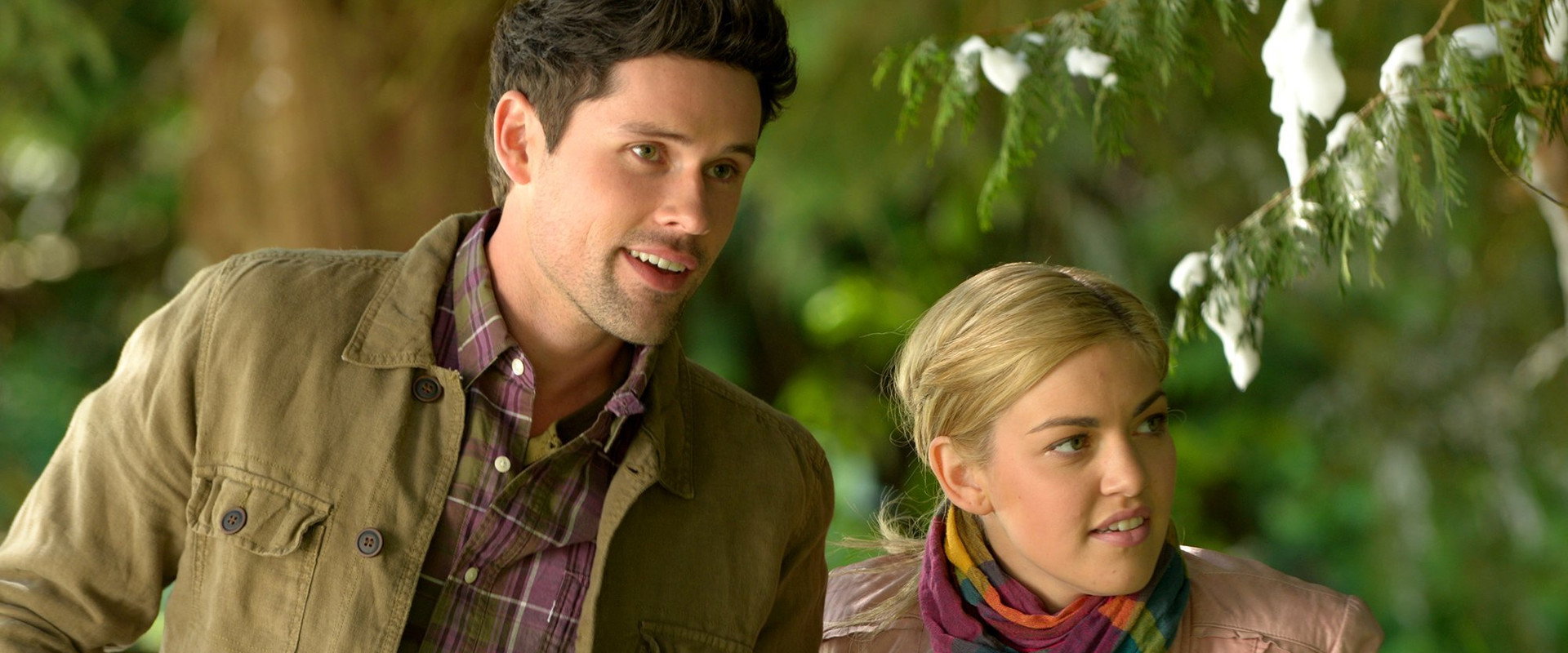 Coming Home for Christmas backdrop