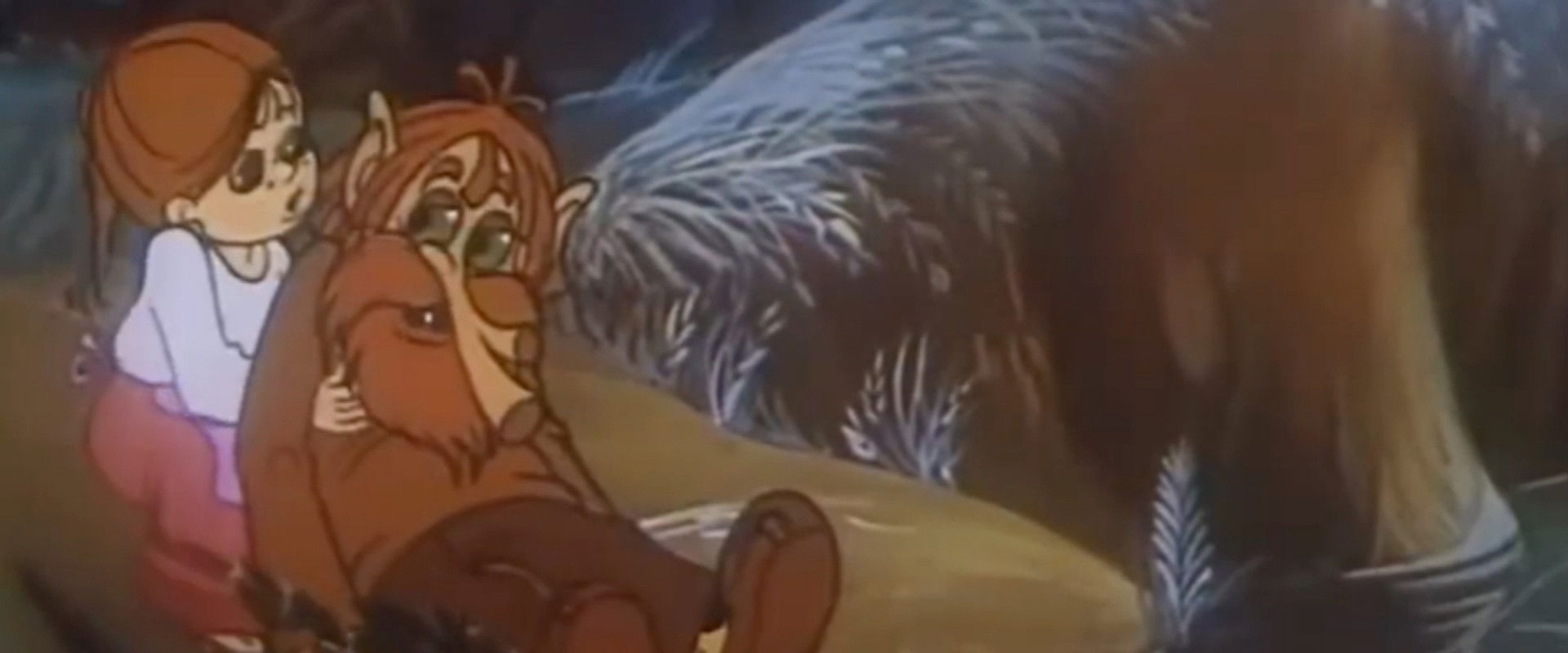 Glasha and Kikimora backdrop