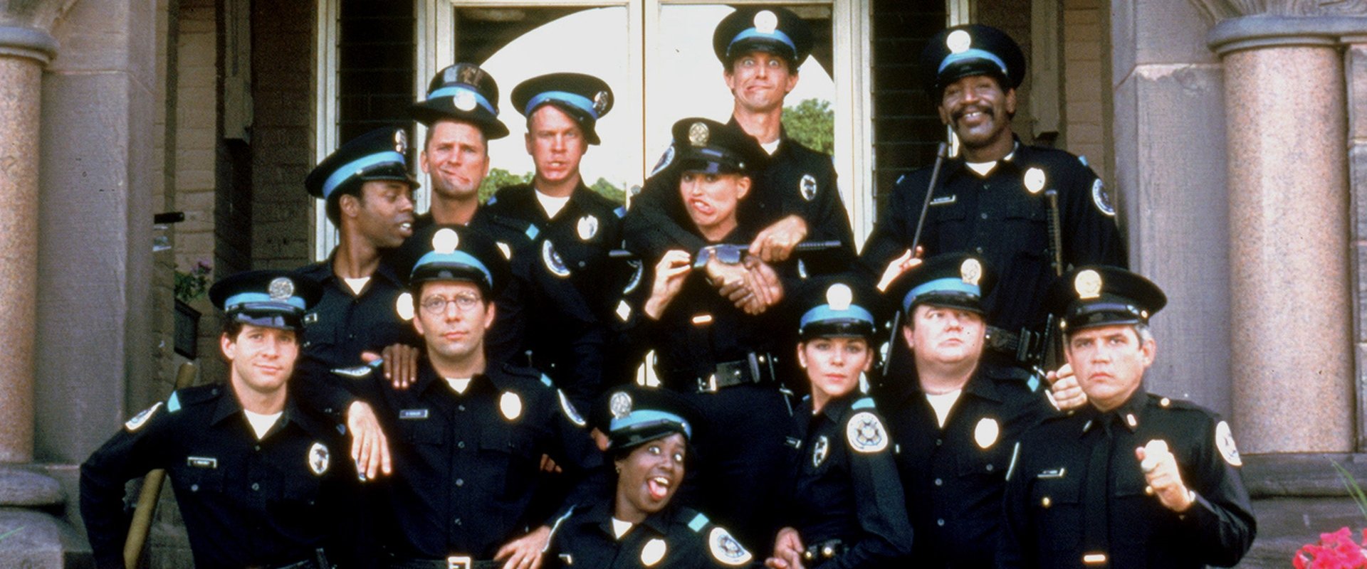 Police Academy backdrop