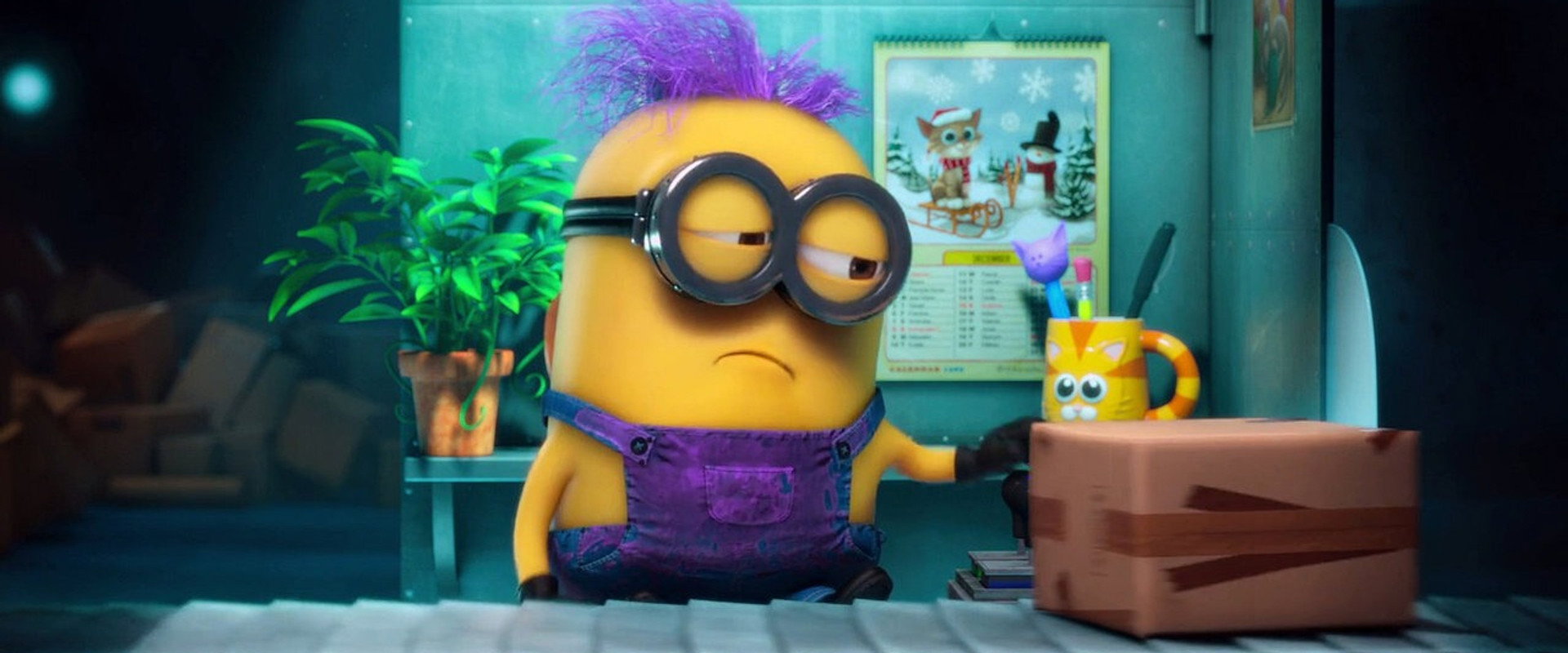 Panic in the Mailroom backdrop