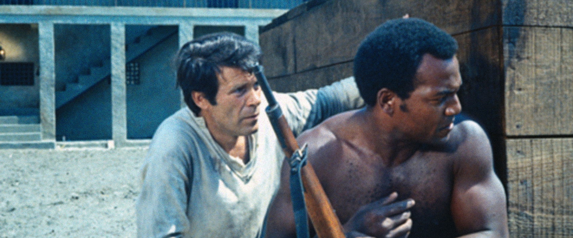 I Escaped from Devil's Island backdrop