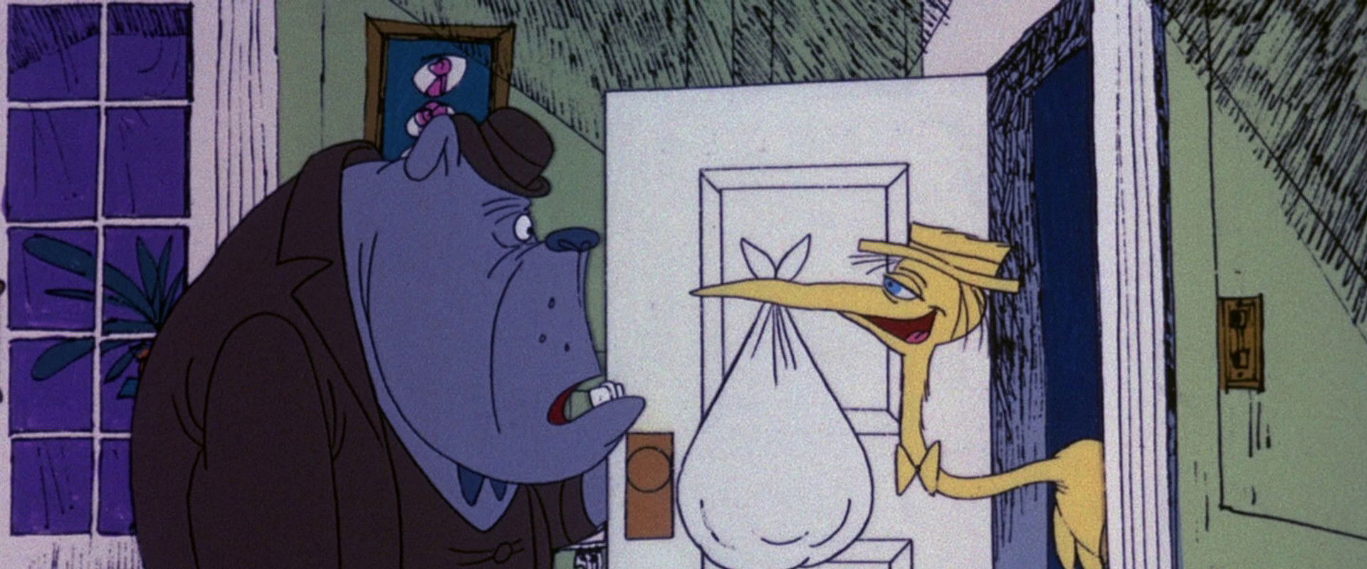 Mother Dogfather backdrop