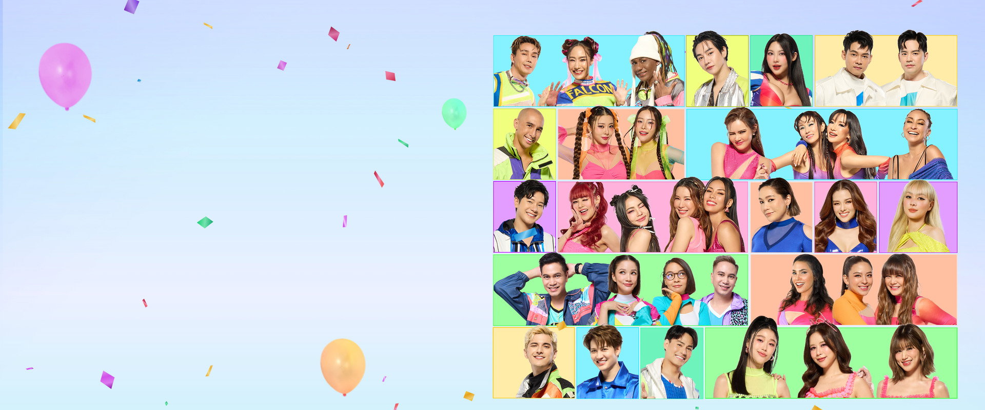GMM x RS : 2K Celebration Concert backdrop