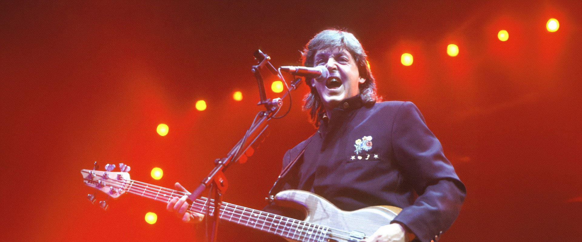 Paul McCartney's Get Back backdrop