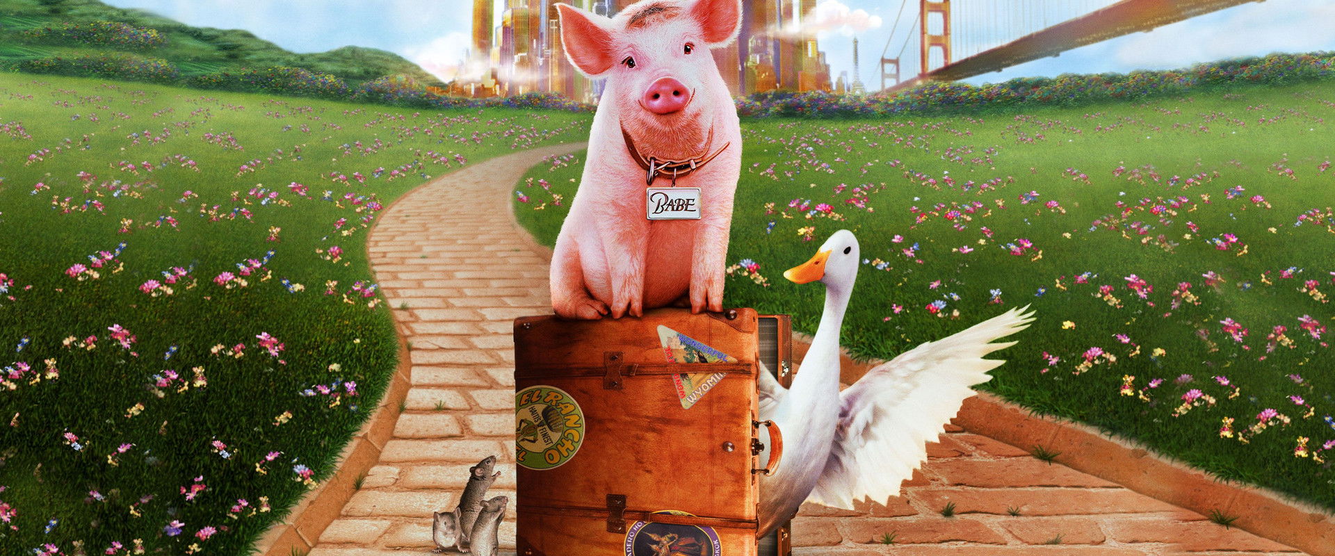 Babe: Pig in the City backdrop