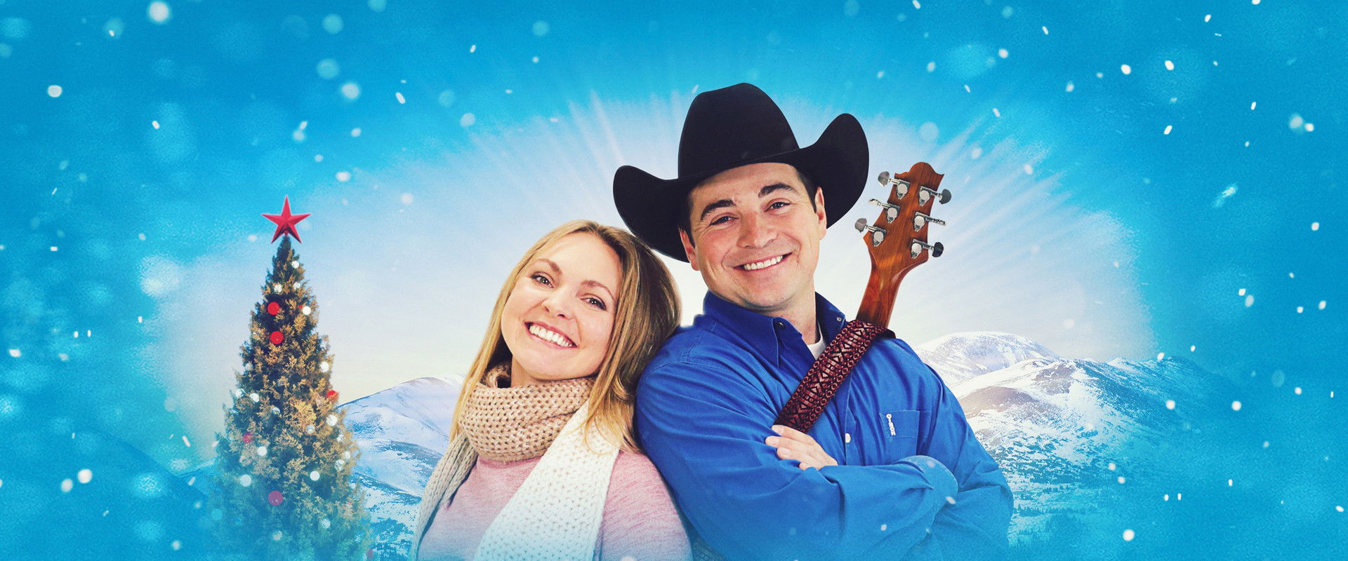 Colorado Christmas backdrop