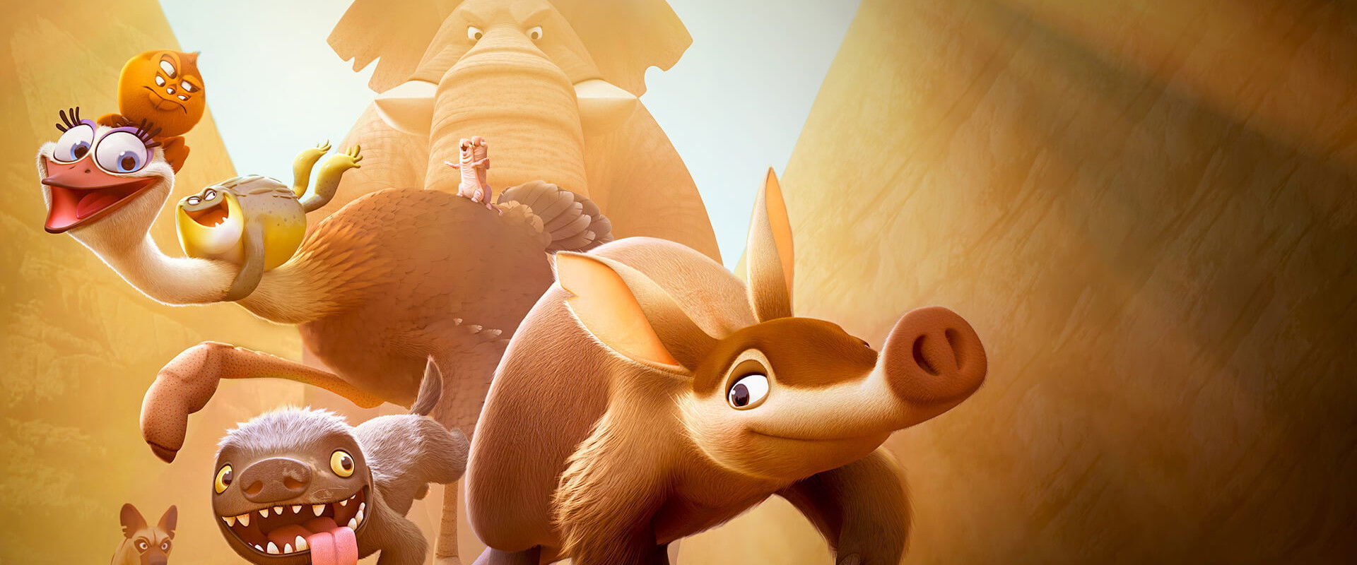 The Ark and the Aardvark backdrop