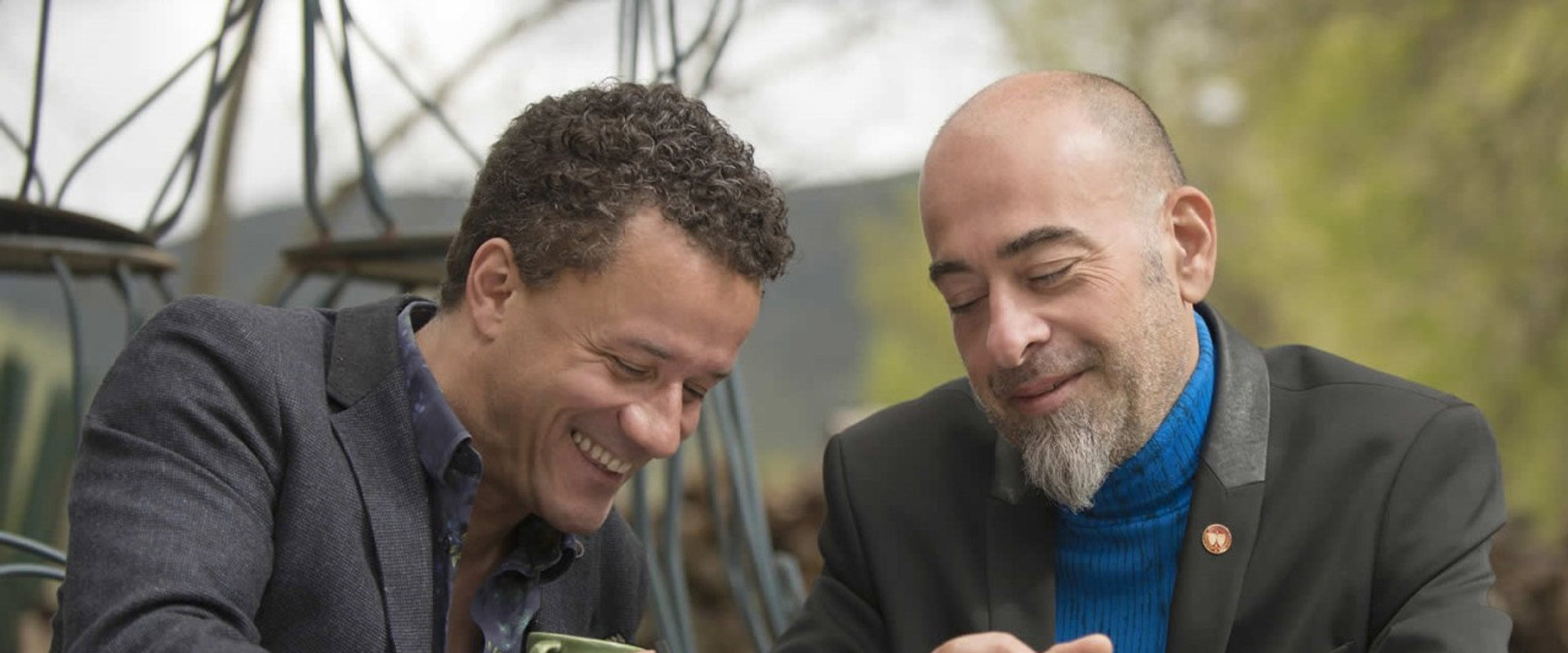 Jacky Terrasson & Stéphane Belmondo: Jazz en Baie - 2014 backdrop