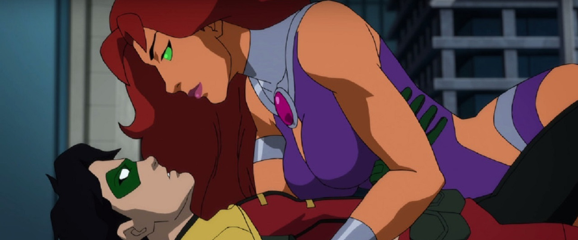 Teen Titans: The Judas Contract backdrop
