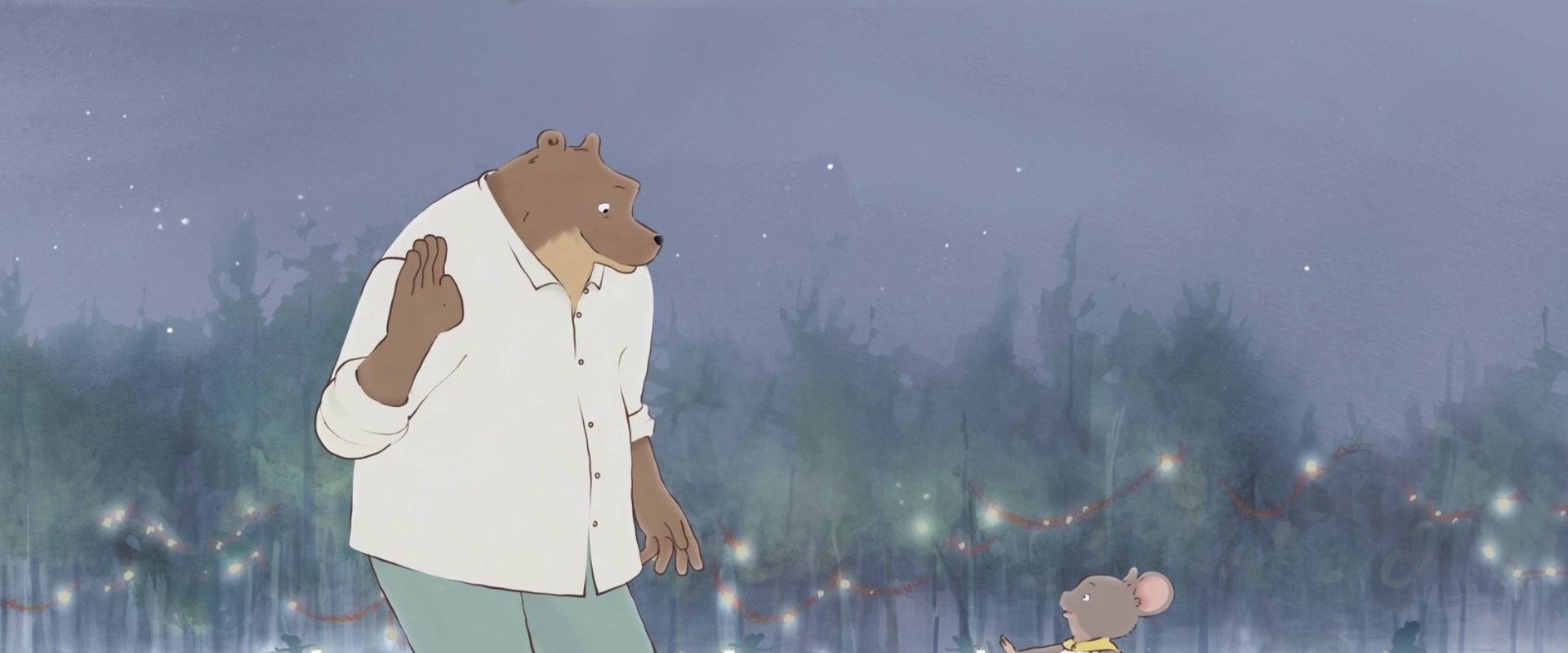 Ernest & Celestine's Winter backdrop