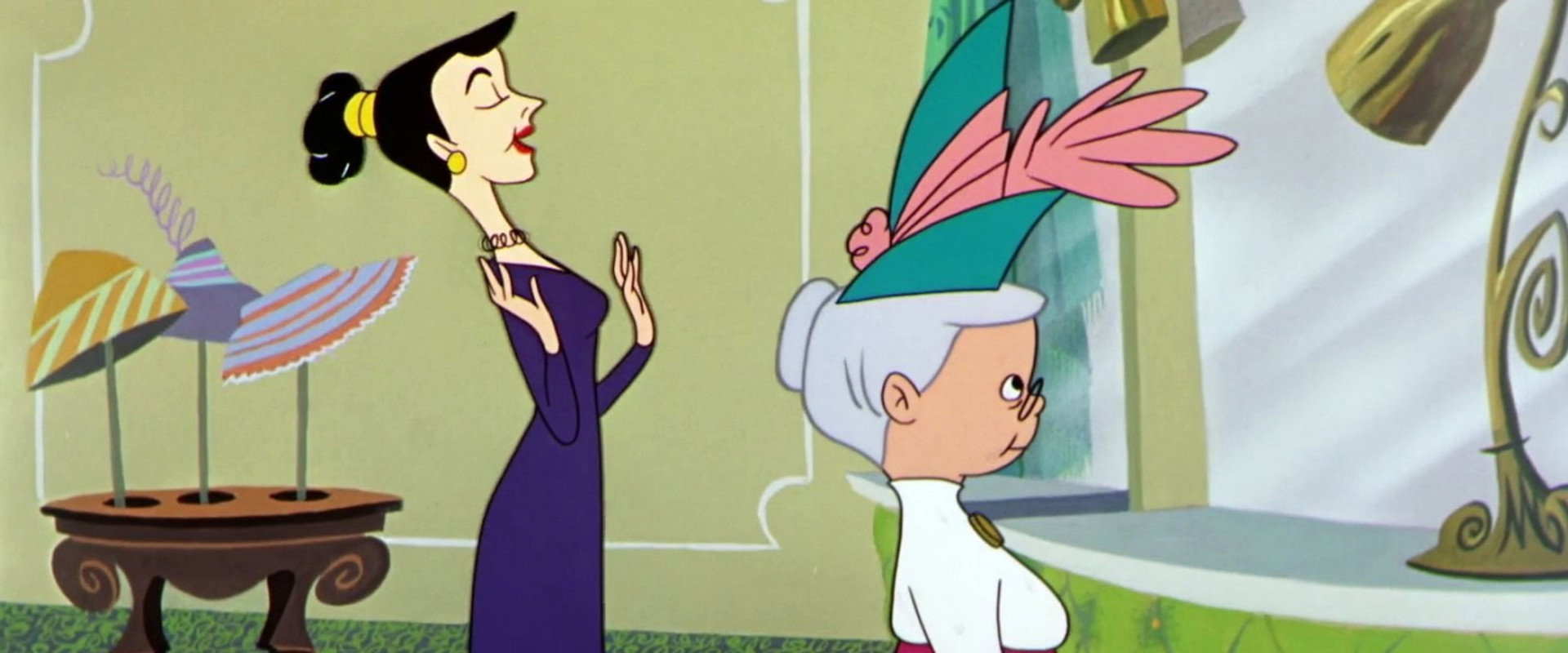 A Bird in a Bonnet backdrop