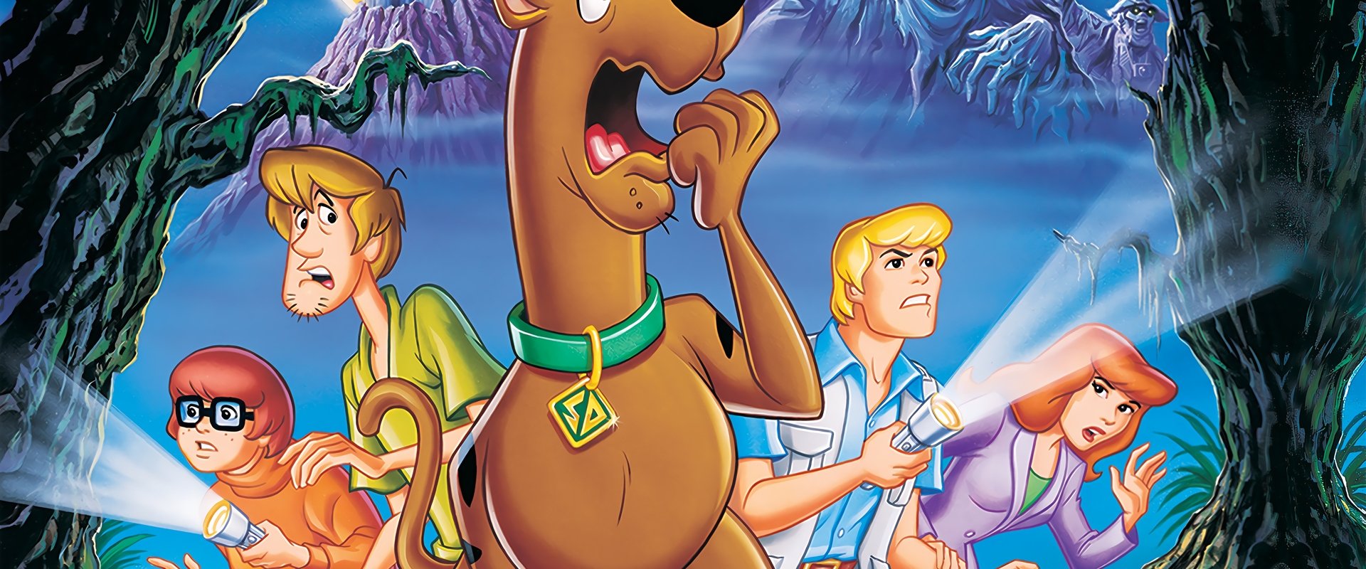 Scooby-Doo on Zombie Island backdrop