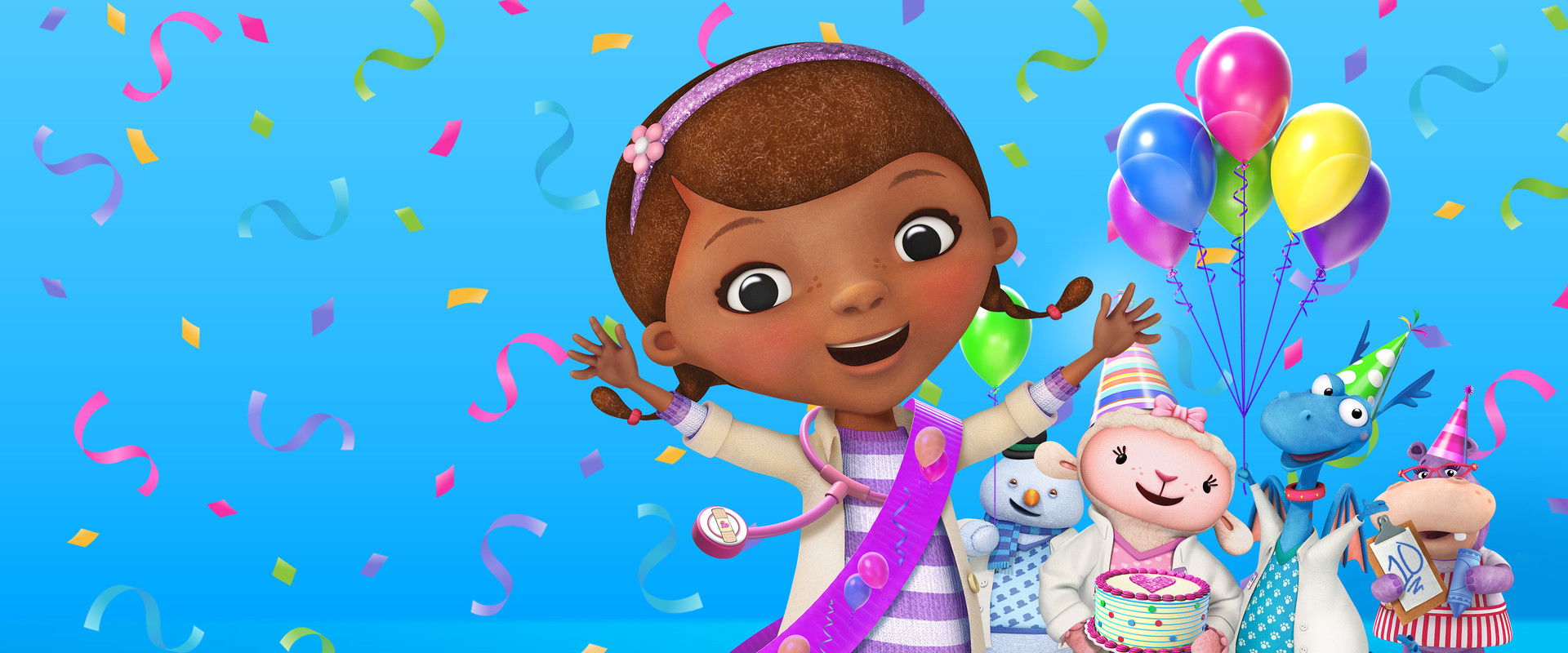 Doc McStuffins: The Doc Is 10! backdrop