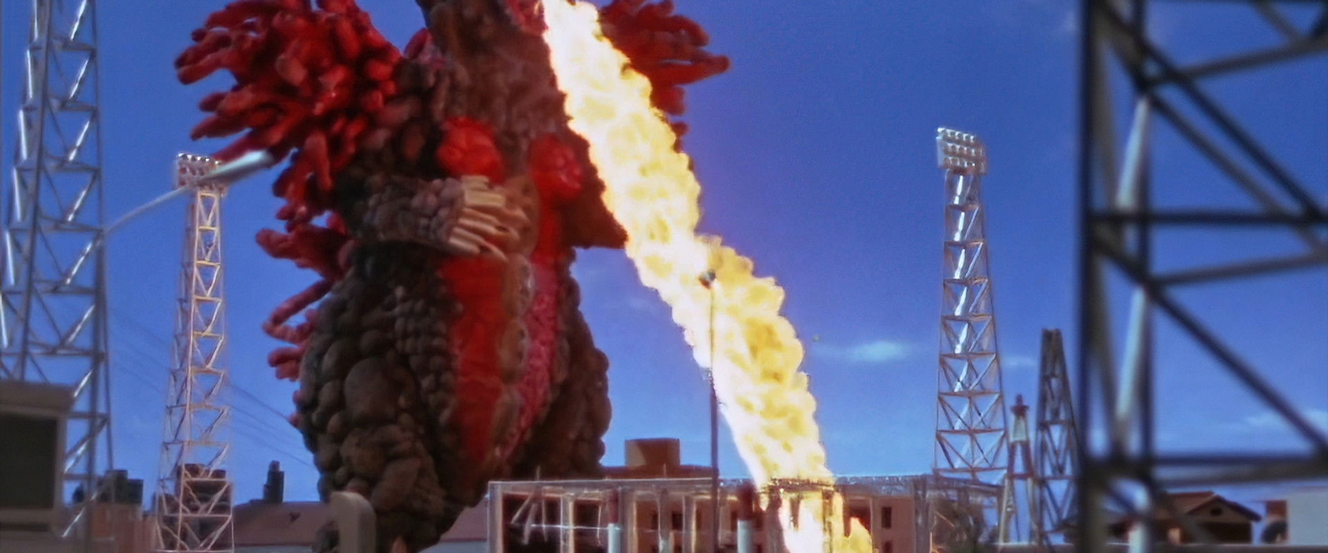 War Of The God Monsters backdrop