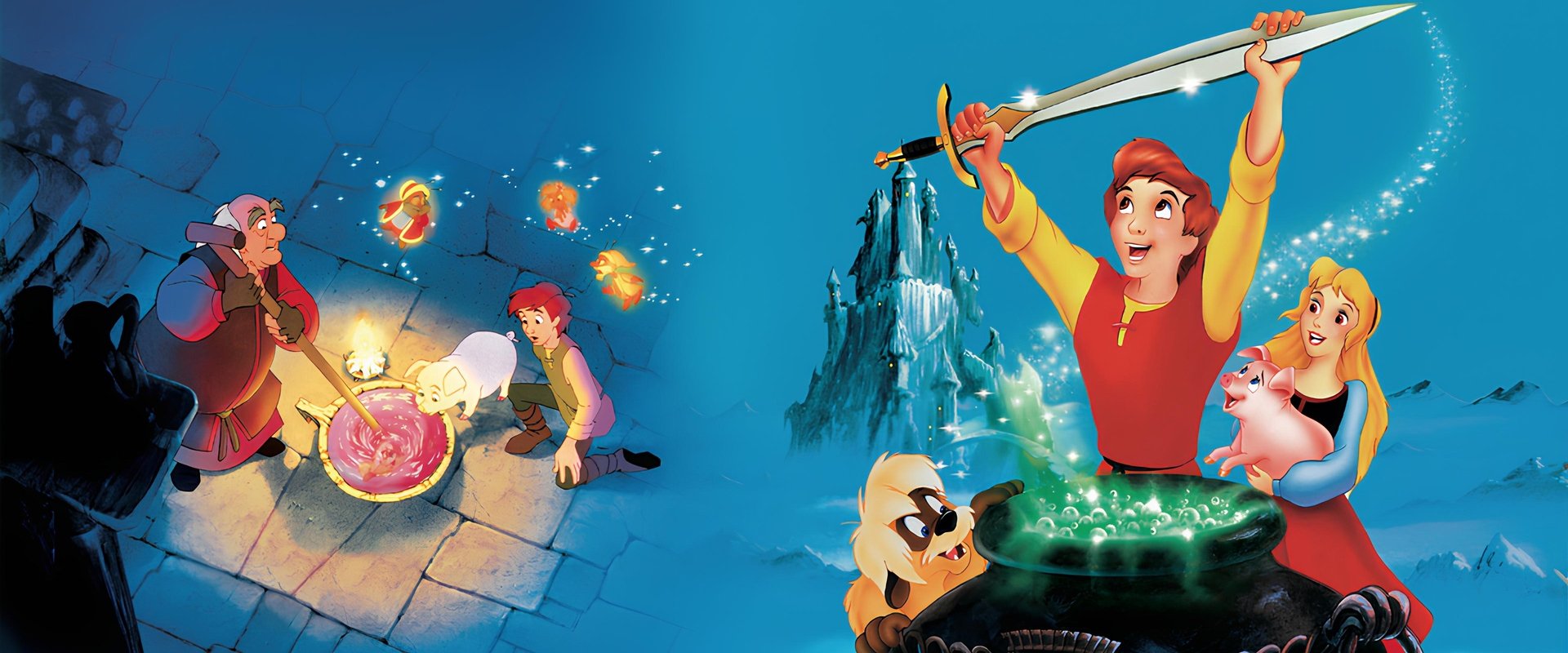 The Black Cauldron backdrop