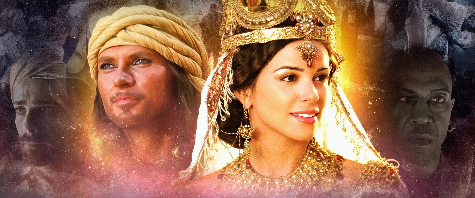 One Night with the King backdrop